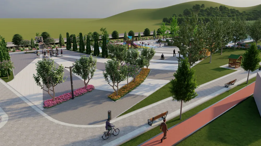 Başkan Akın Kuvayı Milliye Mahallesini Şüheda Parkla buluşturuyor