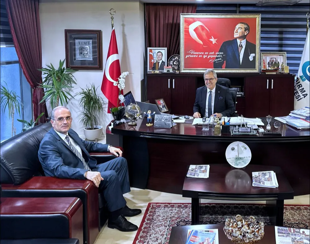 Başkan Mirza, kent protokolü ve başarılı sporcuyu ağırladı